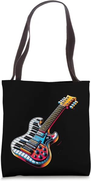 I'm A Key Tar Hero Piano Funny Graphic Tees Tote Bag