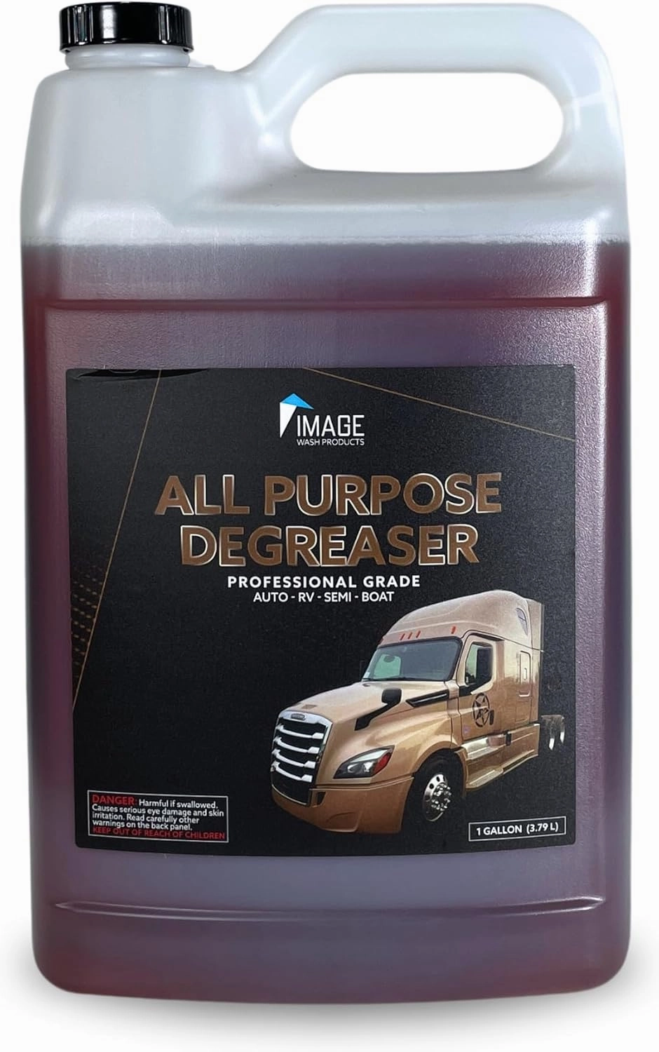 Image Wash Products All Purpose Foaming Cleaner & Degreaser - Works On Interior/Exterior Surfaces - Engine Bay Cleaner/Car Interior Cleaner/Tire Degreaser - Heavy Duty