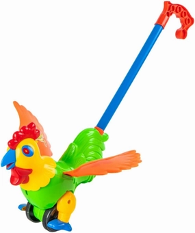 Infant Walker Cart Rooster Boys and Girls Pull Along Walker Toddler Learning Toy Easy Assembly Random