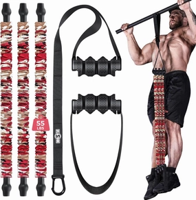 Innstar Heavy-Duty Adjustable Pull Up Bands Set, Assistance Bands for Enhanced Strength Training - Patent