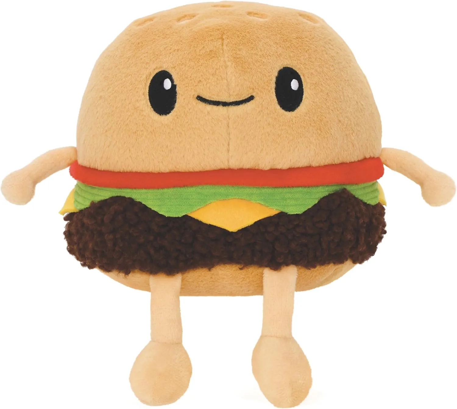 iscream Screamsicles Kawaii Snack Shack 8" Plush - Cheesy Burger
