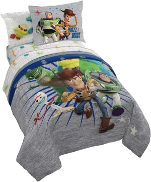 Jay Franco Disney Pixar Bed Set, Full, Toy Story 4