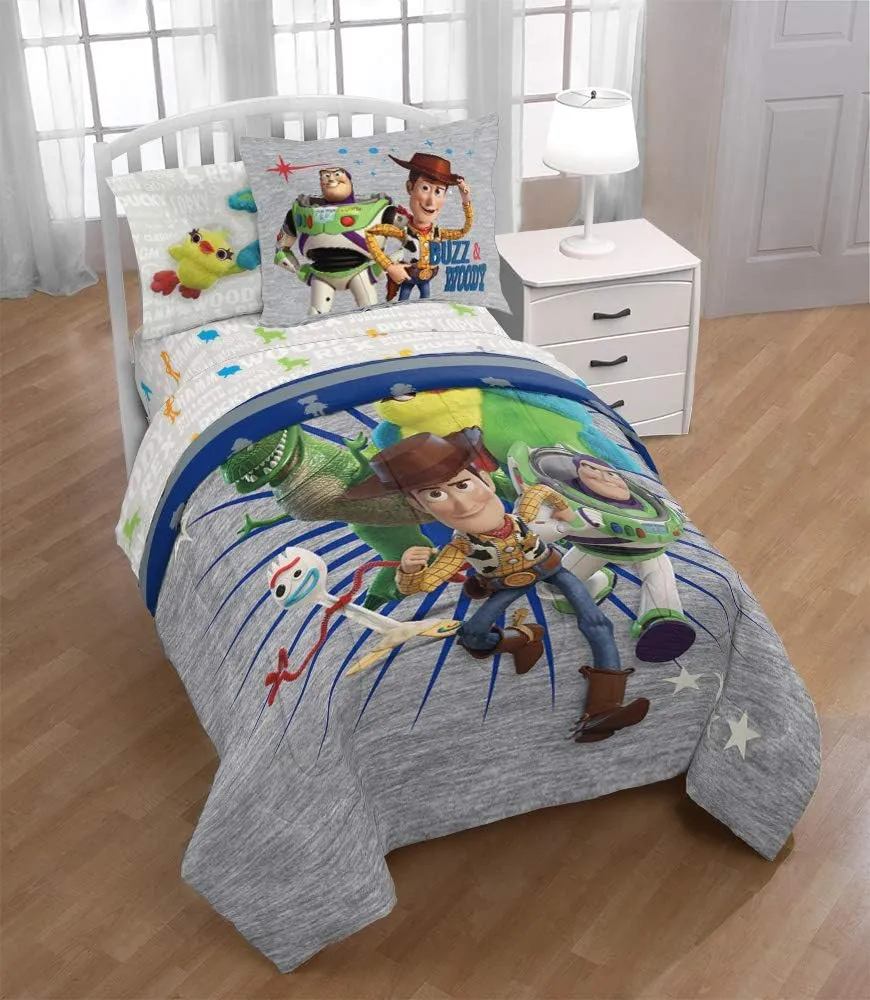 Jay Franco Disney Pixar Bed Set, Full, Toy Story 4