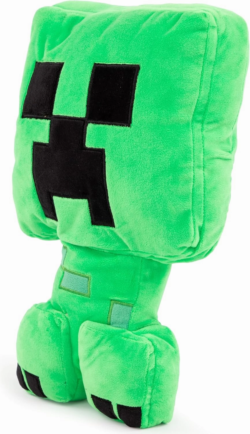 Jay Franco Minecraft Plush Stuffed Creeper Pillow Buddy - Super Soft Polyester Microfiber, Measures 16 inches x 8 inches