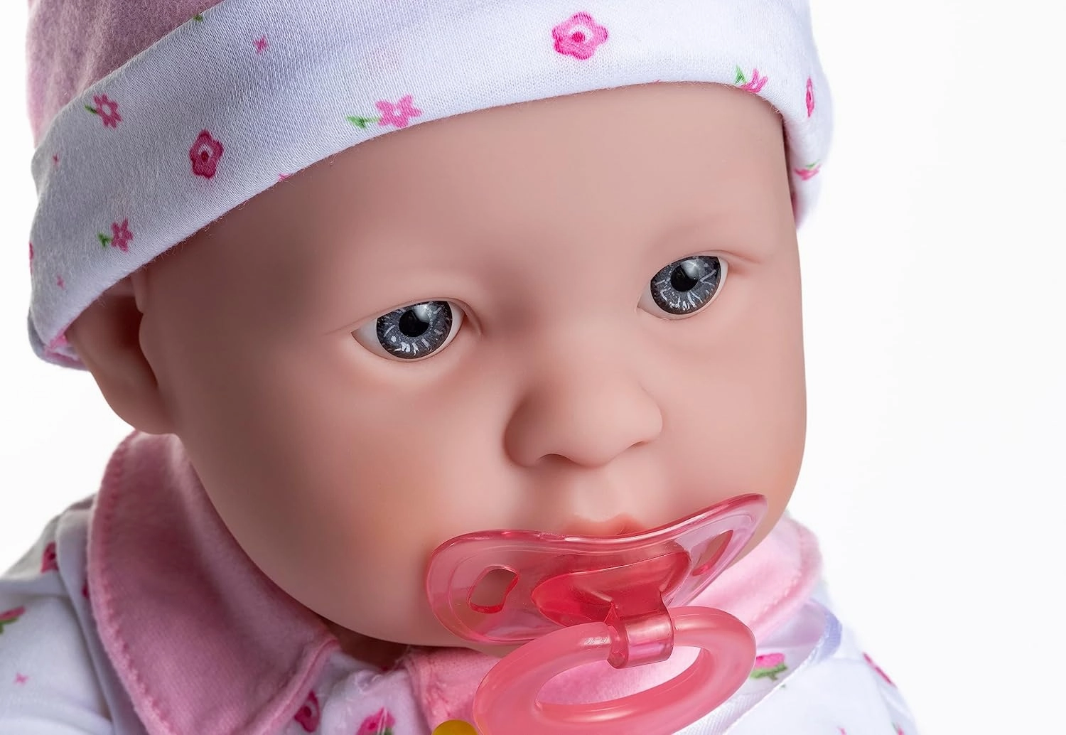 JC Toys Caucasian 20-inch Large Soft Body Baby Doll | La Baby | Washable |Removable Pink Outfit w/ Hat and Pacifier | For Children 2 Years  