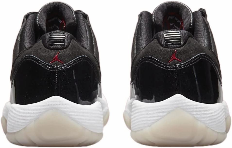 Jordan Big Kid's 11 Retro Low 72-10" Black/Gym Red-White-Sail (528896 001)