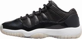 Jordan Big Kid's 11 Retro Low 72-10" Black/Gym Red-White-Sail (528896 001)