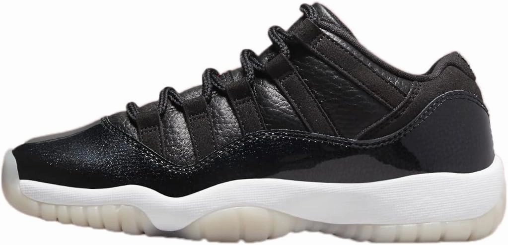 Jordan Big Kid's 11 Retro Low 72-10" Black/Gym Red-White-Sail (528896 001)