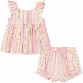 Juicy Couture boys 2 Piece Short Set