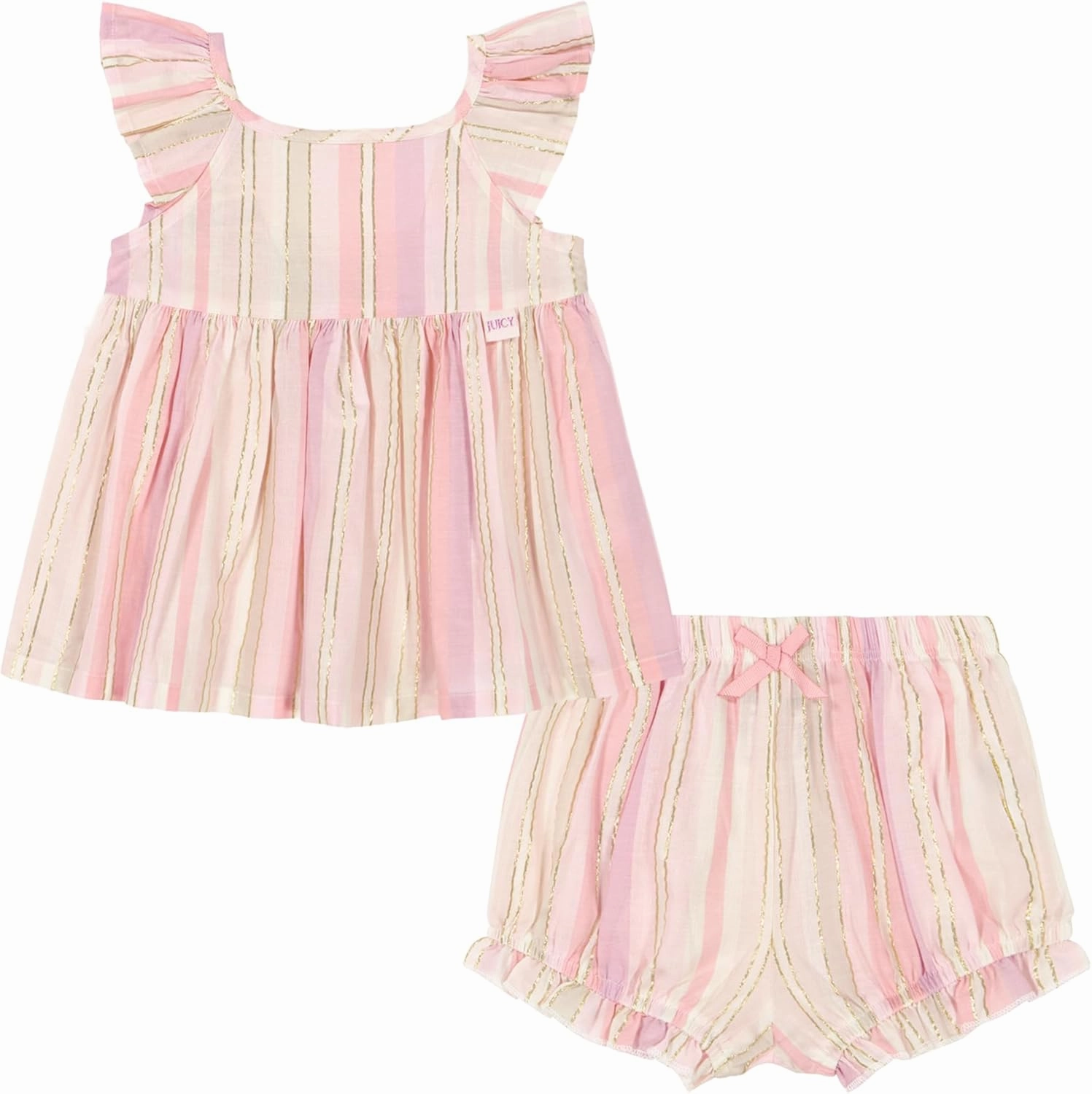 Juicy Couture boys 2 Piece Short Set