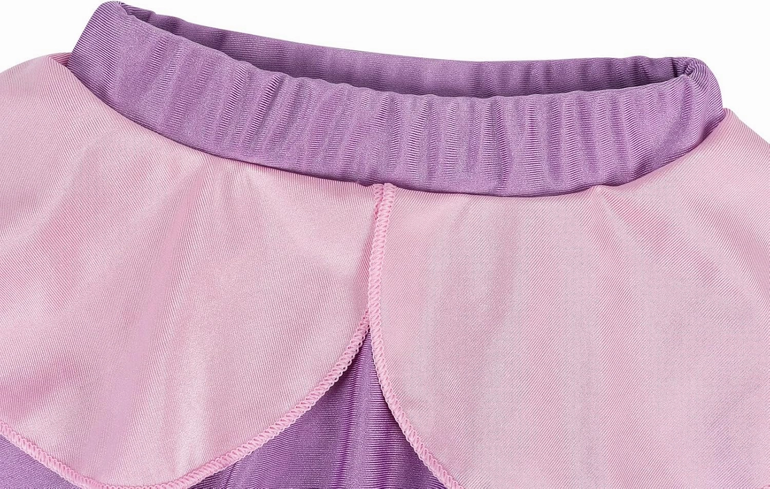 Jurebecia Girls Two Piece Swimsuit Princess Bikini Set Toddle Kids Ruffles Bathing Suit Role Play Swimwear