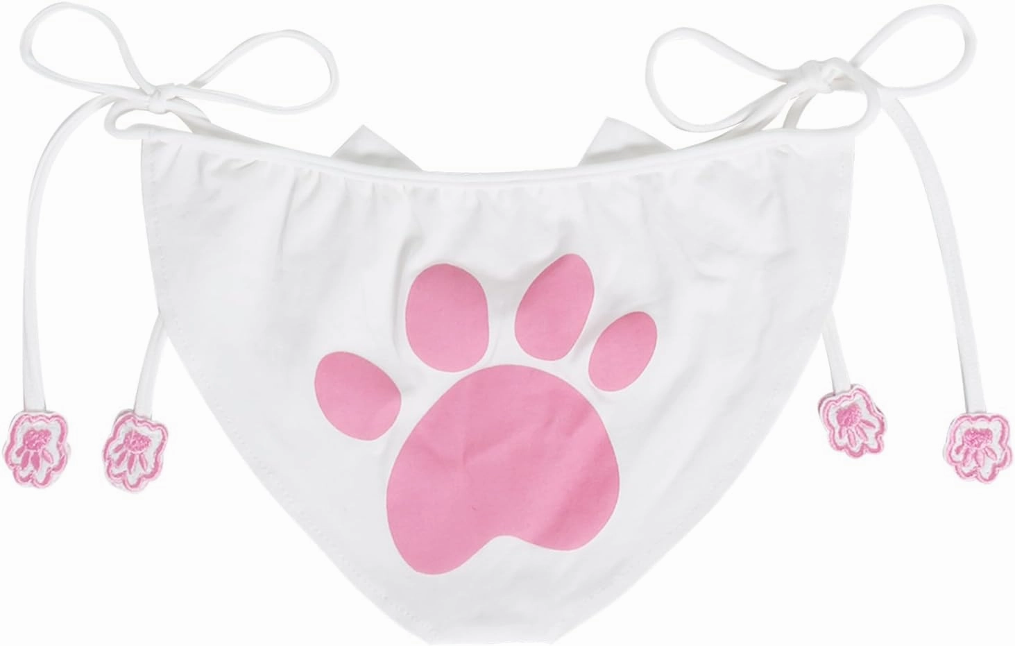 JustinCostume Women's Cosplay Lingerie Set Kitten Keyhole Cute Sexy Outfit