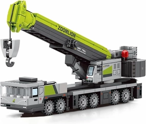 JXJ Construction Vehicle Series Toy Building Sets-Crane Toy Erector Sets for Boys Age 12 and up-Educational Toys for Boys - Fun Assembly & Realistic Designs