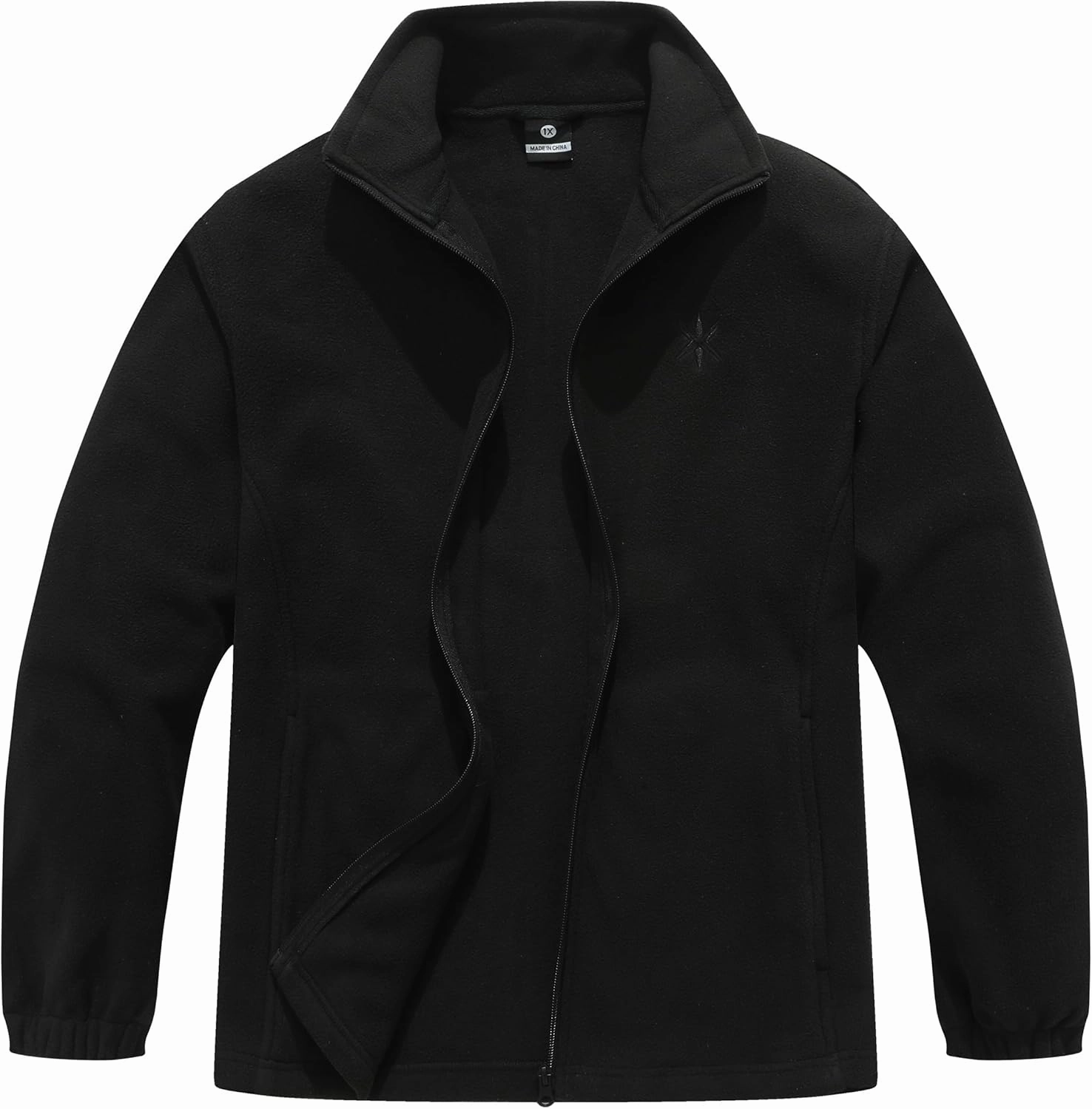 KAIDER Women's Plus Size Polar Fleece Jacket Lightweight Full Zip Soft Polar Classic Outdoor Recreation Jacket