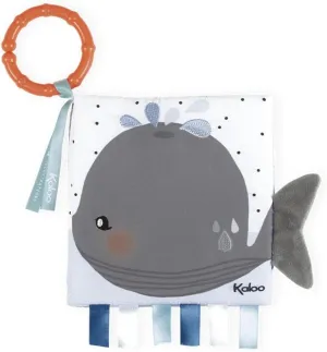 Kaloo My First The Sad Whale Activity Book with Soft Cloth Pages & Textured Shapes- Learn About Feelings Ages 0 
