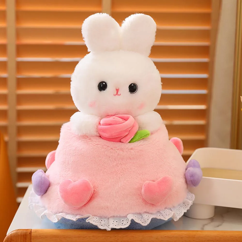 Kawaii Bunny Flower Bouquet Stuffed Animal Plush