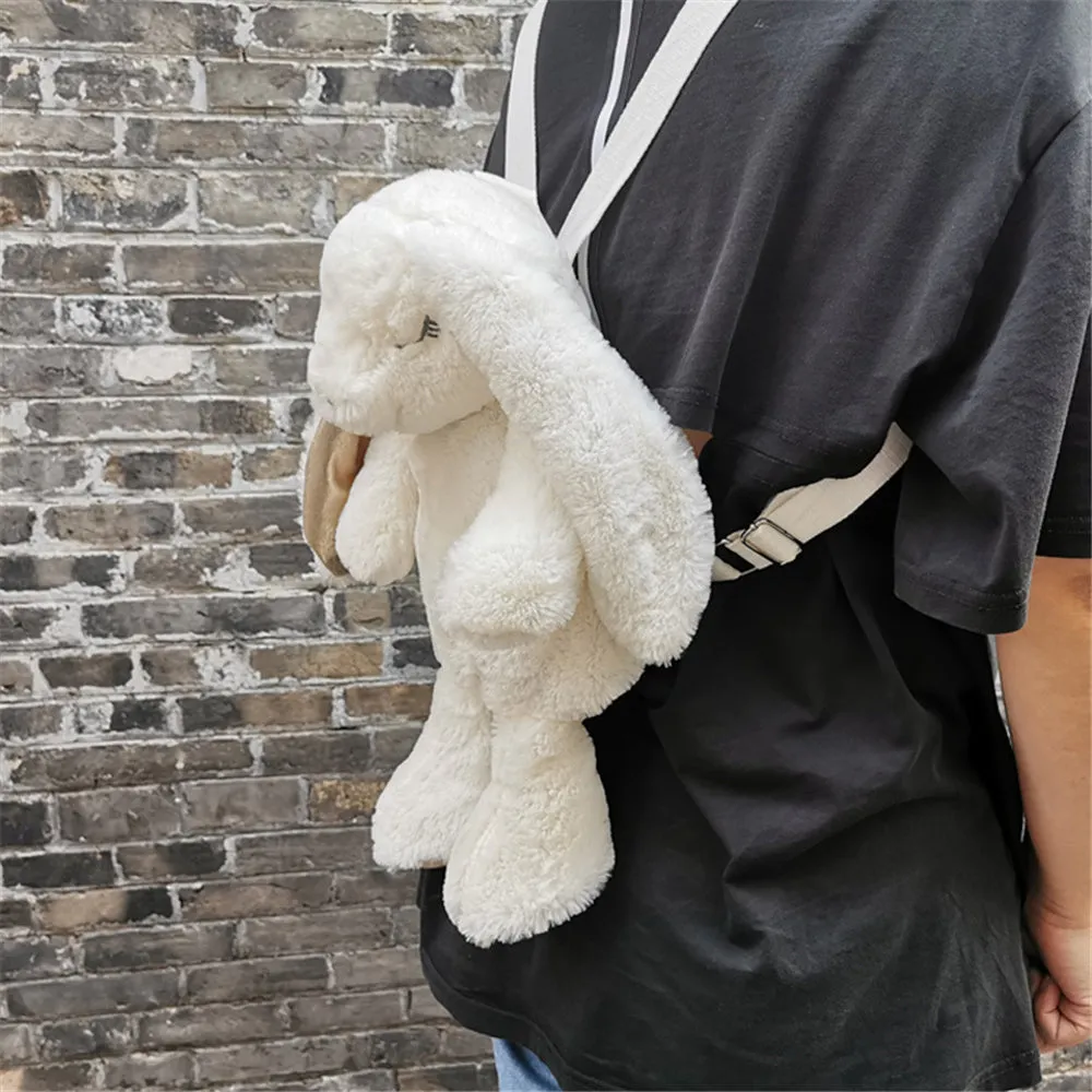 Kawaii Rabbit Bunny Backpack Plush Bag