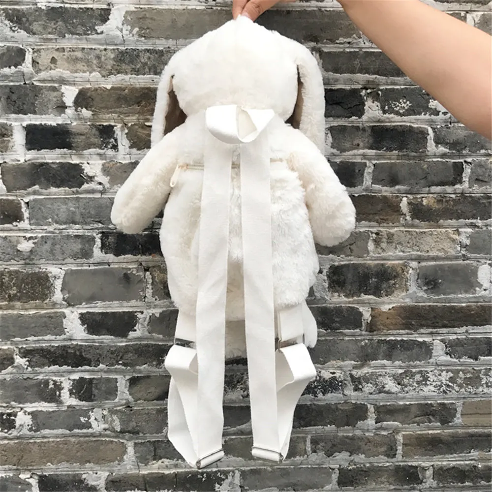 Kawaii Rabbit Bunny Backpack Plush Bag