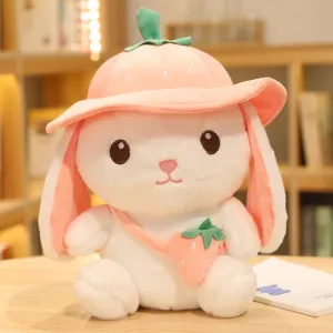 Kawaii Strawberry Bunny Rabbit Plush Toy