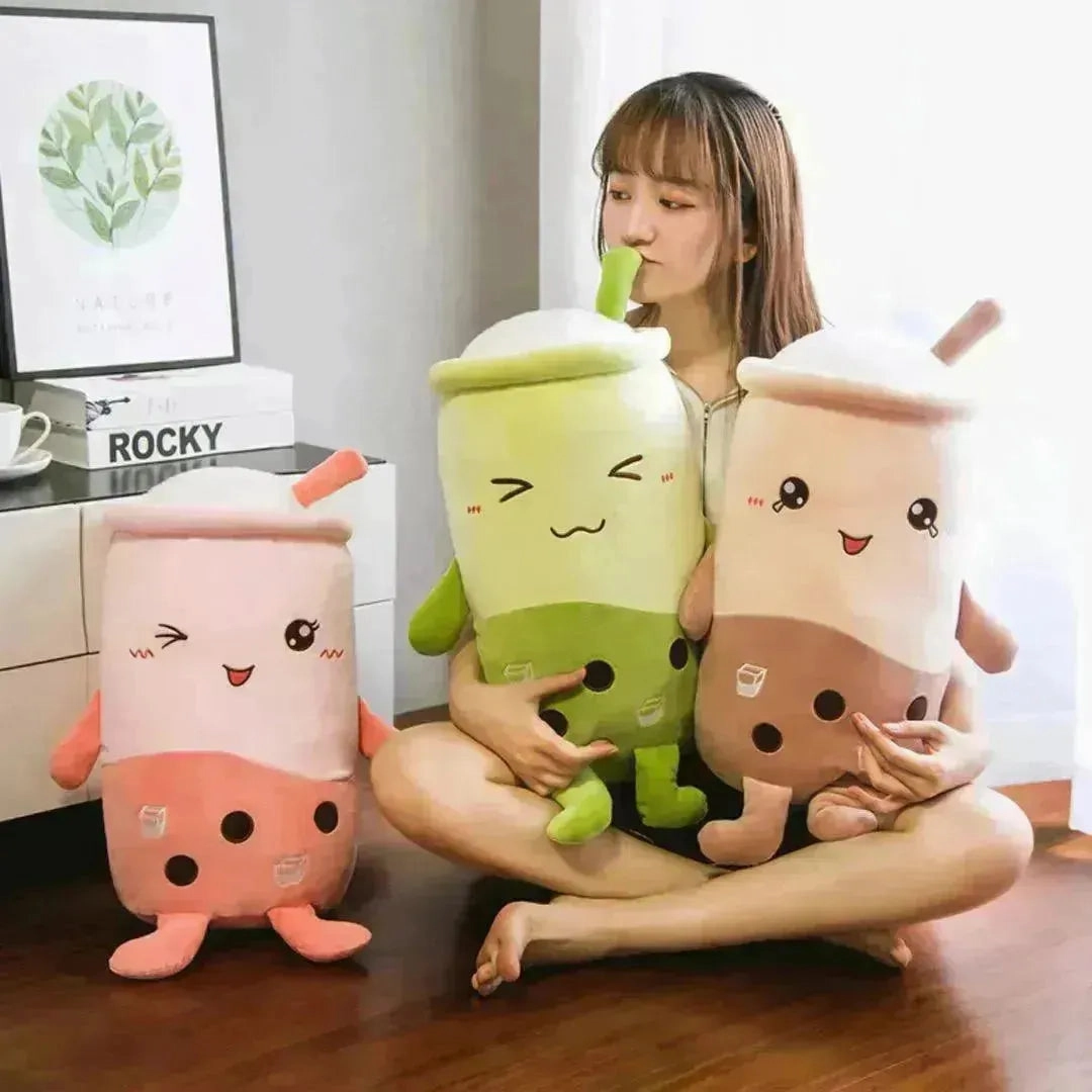 Kawaii Sipper Soft Boba Tea Plushie