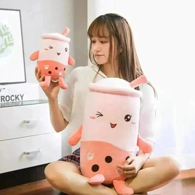 Kawaii Sipper Soft Boba Tea Plushie