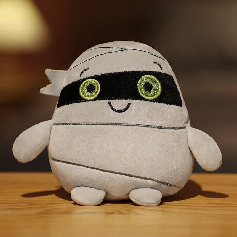 Kawaii Skeleton Pumpkin Zombie Frankenstein Vampire Halloween Plushies