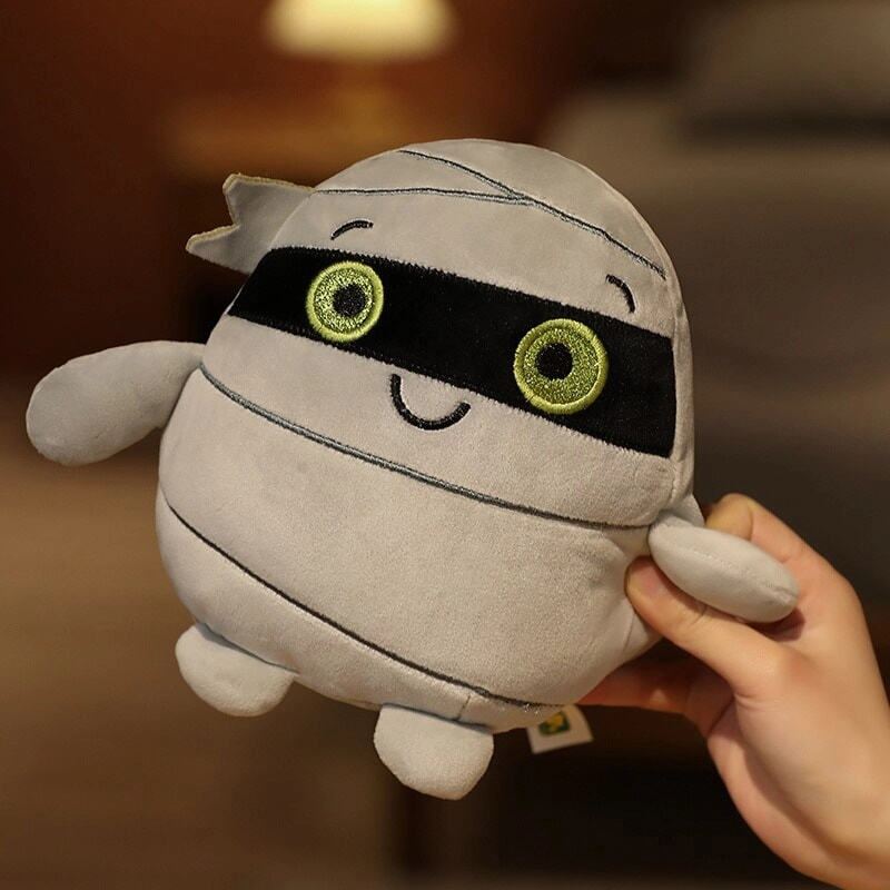 Kawaii Skeleton Pumpkin Zombie Frankenstein Vampire Halloween Plushies