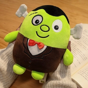 Kawaii Skeleton Pumpkin Zombie Frankenstein Vampire Halloween Plushies