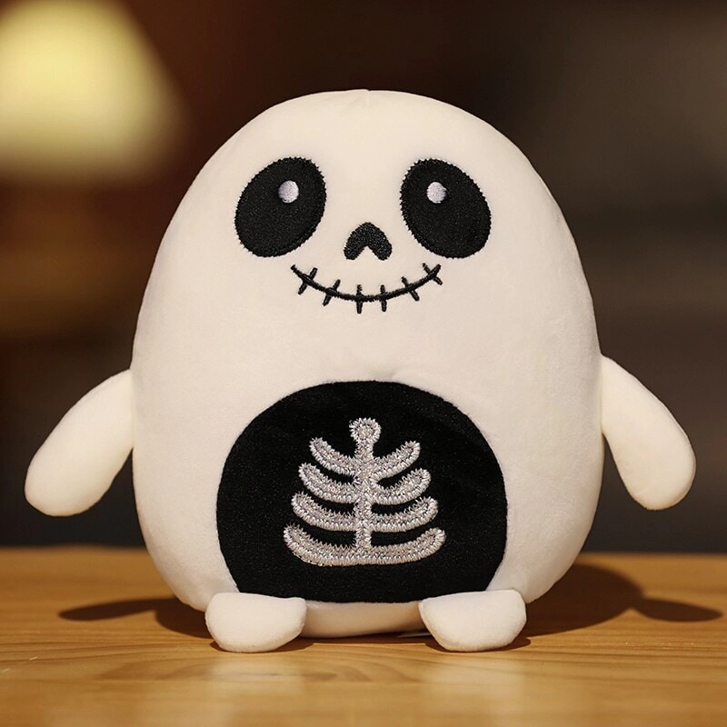 Kawaii Skeleton Pumpkin Zombie Frankenstein Vampire Halloween Plushies