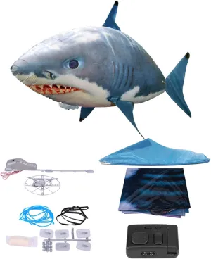 Keenso Flying ToyShark Balloon,Flying SharkFlying ToyShark BalloonRC SharkPool Rafts & Inflatable Rideons (#1)
