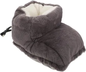 KICHOUSE Warm Shoes Electric Heating Pad Sliers Cozy Sliers Heating Shoes for Cold Feet Winter Warmth