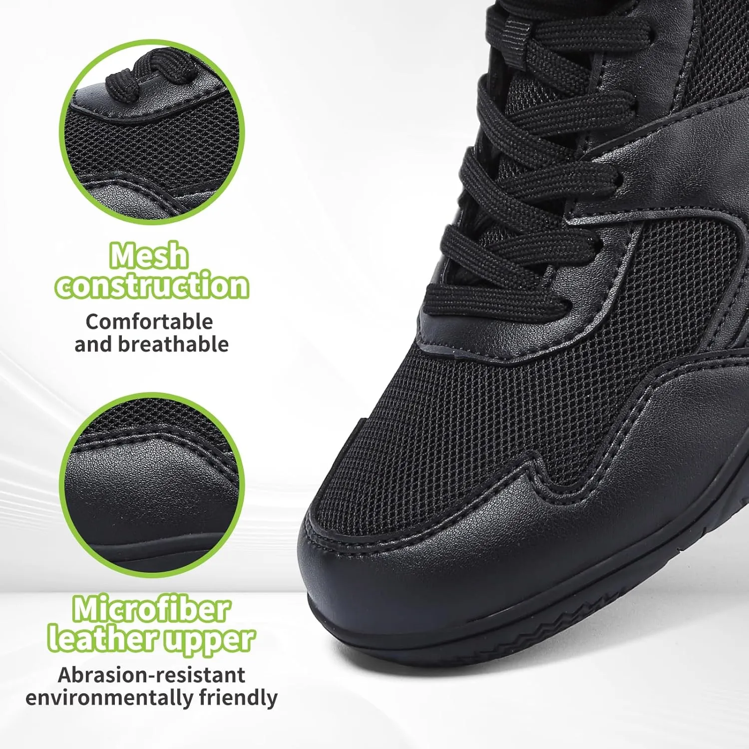 Kids Wrestling Shoes Youth Boys Girls Boxing Shoes Lightweight Breathable Non Slip for Fitness Powerlifting