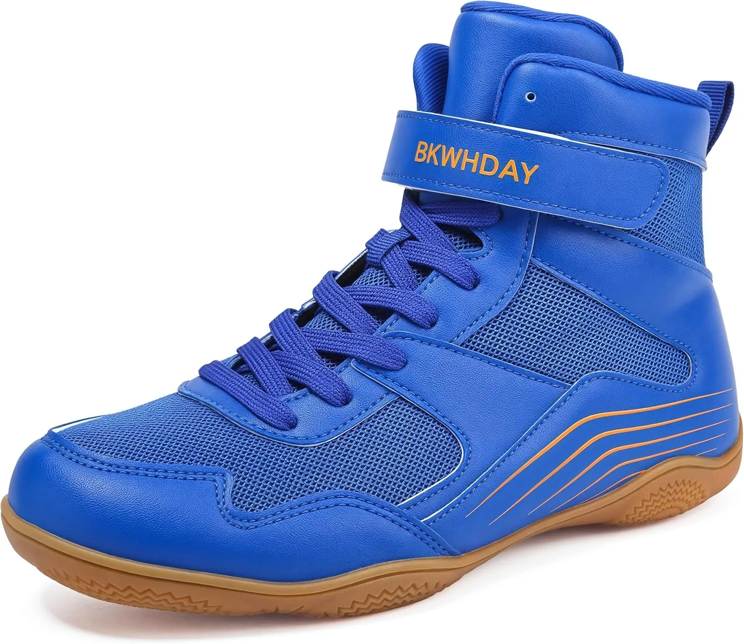 Kids Wrestling Shoes Youth Boys Girls Boxing Shoes Lightweight Breathable Non Slip for Fitness Powerlifting