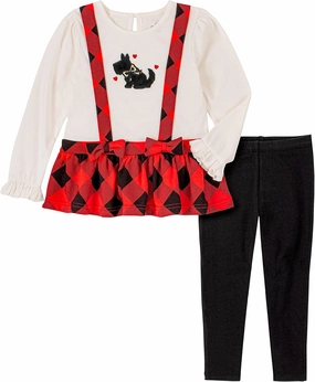Kids Headquarters Girls' 2 Pieces Leggings Set