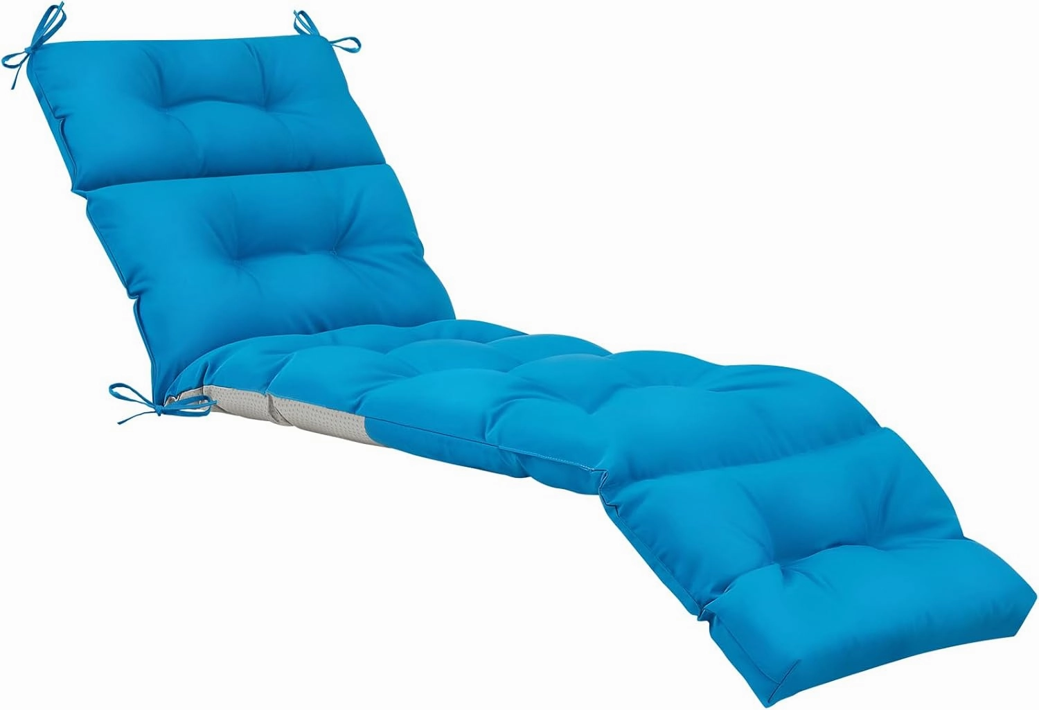 Kigley 1 Pcs Chaise Lounge Cushions 75 x 22 x 5 Inches Soft Lounge Chair Cushion Spring/Summer Seasonal Replacement for Outdoor Indoor Home Office (Blue)
