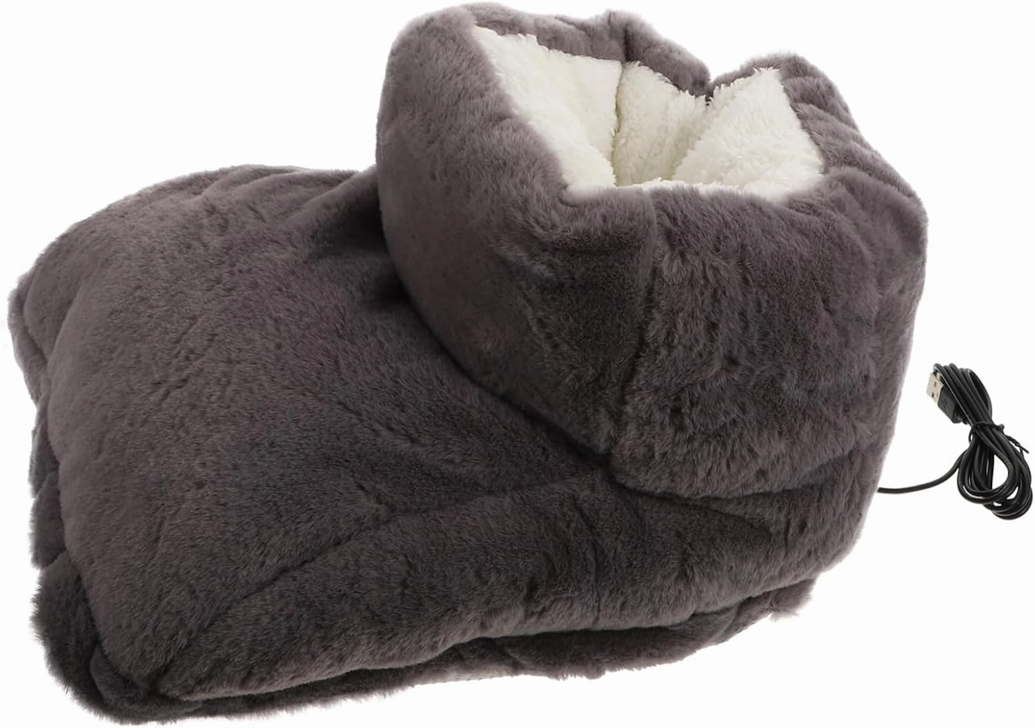 Kisangel 1Set Heated Winter Foot Warmer Shoes Simple Electric Heating Design for Home Use Cozy for Office Workers and Students Cold Weather