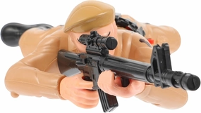 Kisangel Boy Girl Crawling Soldier Toy Funny Educational Plaything for Toddlers Premium Crawling Figurine Physical Development for Parent-boy Girl Interaction