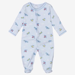 Kissy Kissy Boys 'Blue Sky Planes' Babygrow