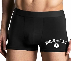 Knaughty Knickers Built For BBC Jack Of Spades JOS Black Cock Lover Black Mens Boxer Brief Adult Fun Design
