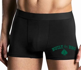 Knaughty Knickers Built For BBC Jack Of Spades JOS Black Cock Lover Black Mens Boxer Brief Adult Fun Design