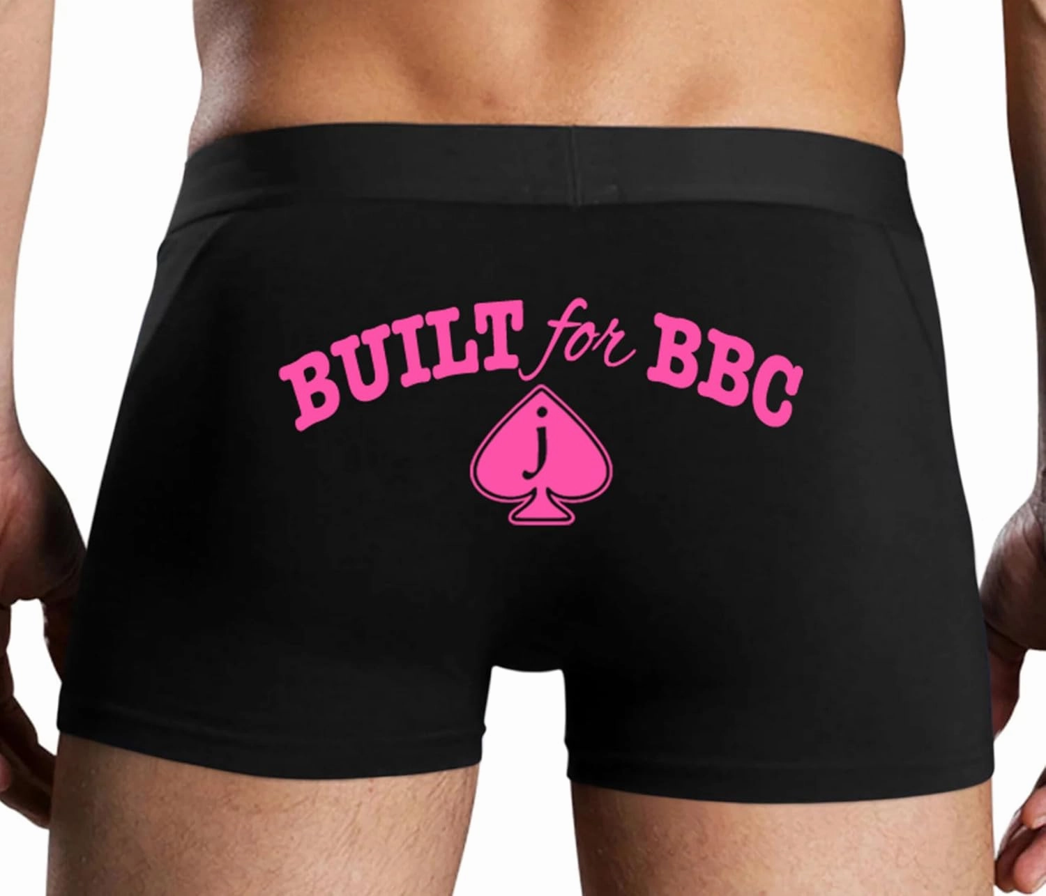 Knaughty Knickers Built For BBC Jack Of Spades JOS Black Cock Lover Black Mens Boxer Brief Sexy Adult Design