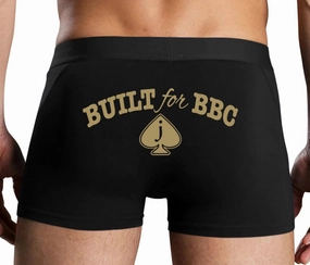 Knaughty Knickers Built For BBC Jack Of Spades JOS Black Cock Lover Black Mens Boxer Brief Sexy Adult Design