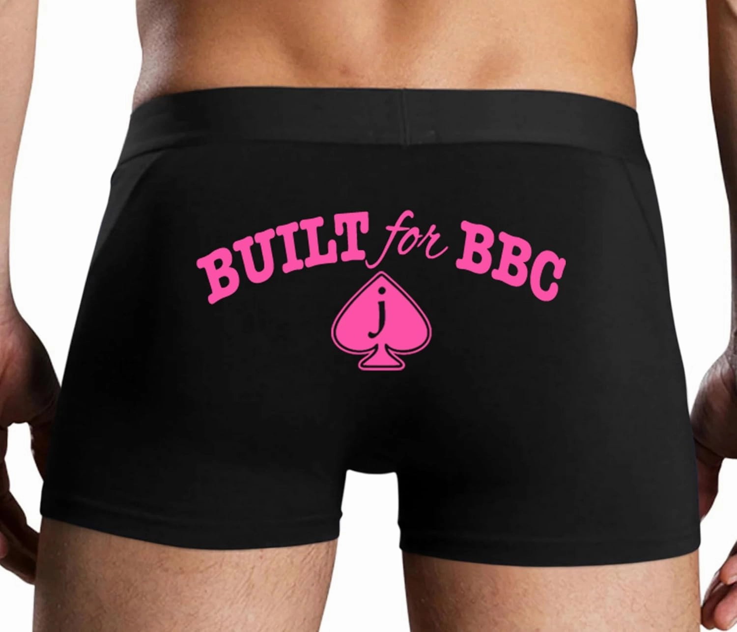 Knaughty Knickers Built For BBC Jack Of Spades JOS Black Cock Lover Black Mens Boxer Brief Sexy Adult Design