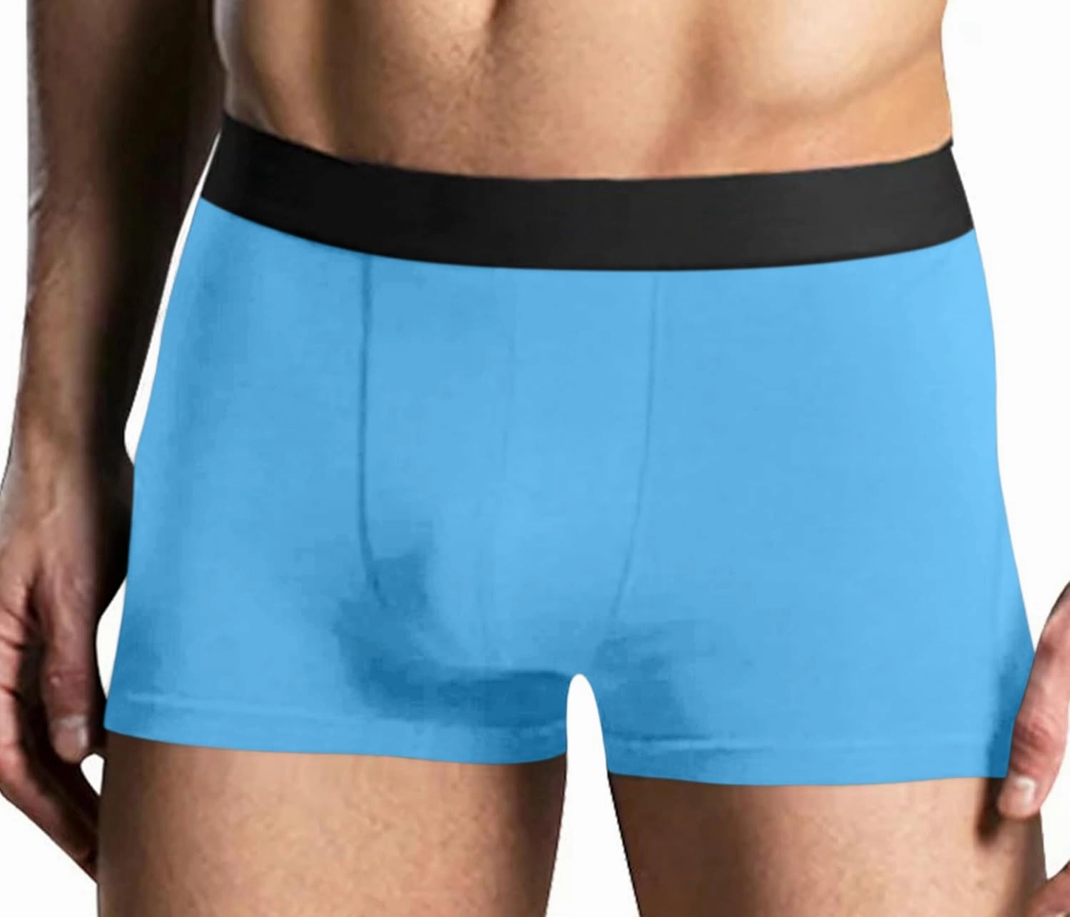 Knaughty Knickers Built For BBC Jack Of Spades JOS Black Cock Lover Blue Mens Boxer Brief Sexy Adult Design