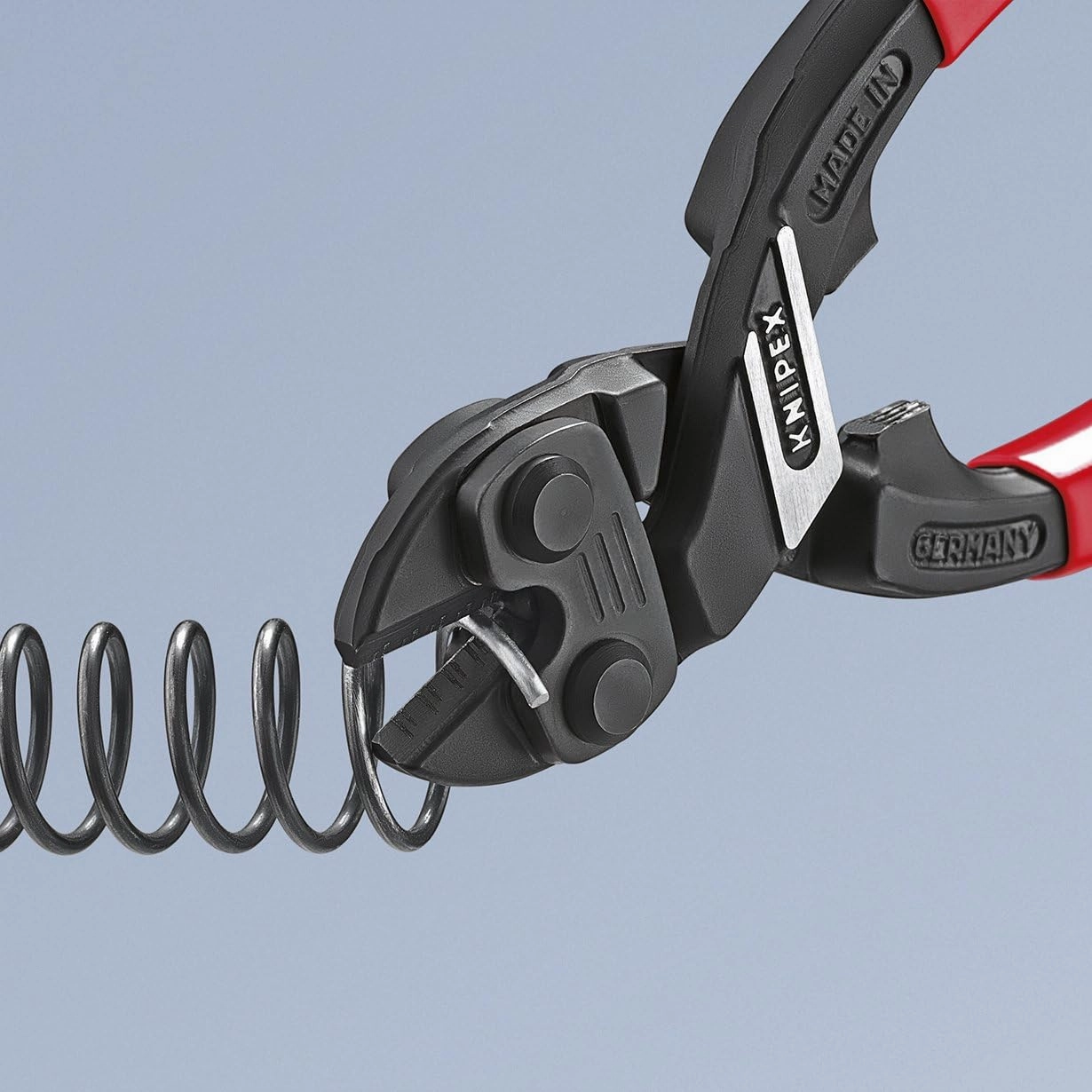 KNIPEX - 71 31 200 Tools - CoBolt Compact Bolt Cutter With Notched Blade (7131200), 8-Inch