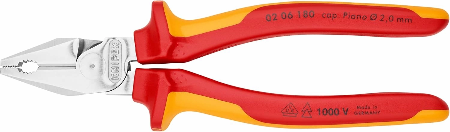 KNIPEX High Leverage Combination Pliers-1000V Insulated