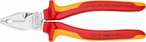 KNIPEX High Leverage Combination Pliers-1000V Insulated