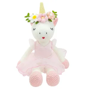 Knitted Unicorn - Pink