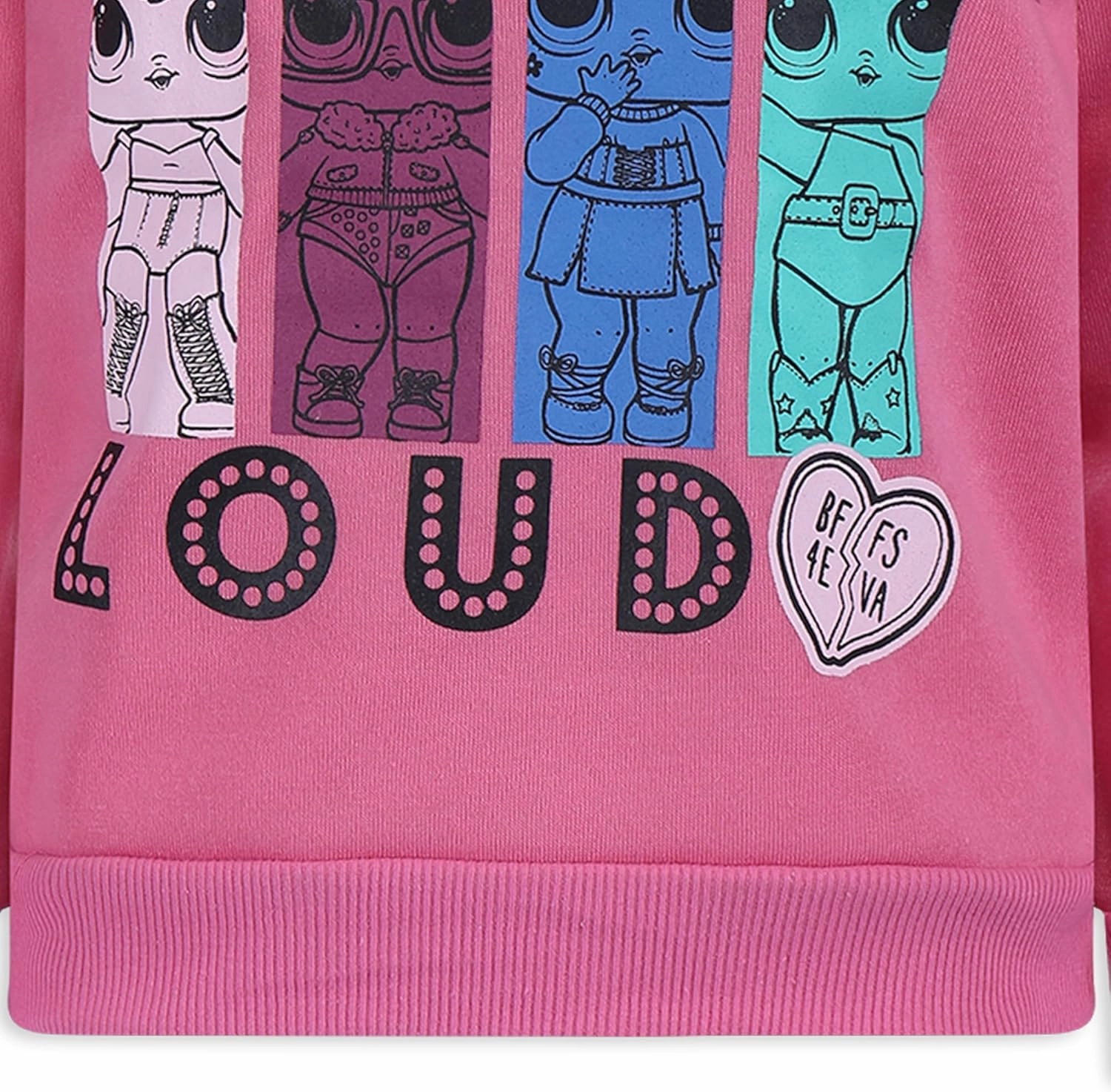 L.O.L. Surprise! Girls Hoodie and Legging Pant Set for Little Kids