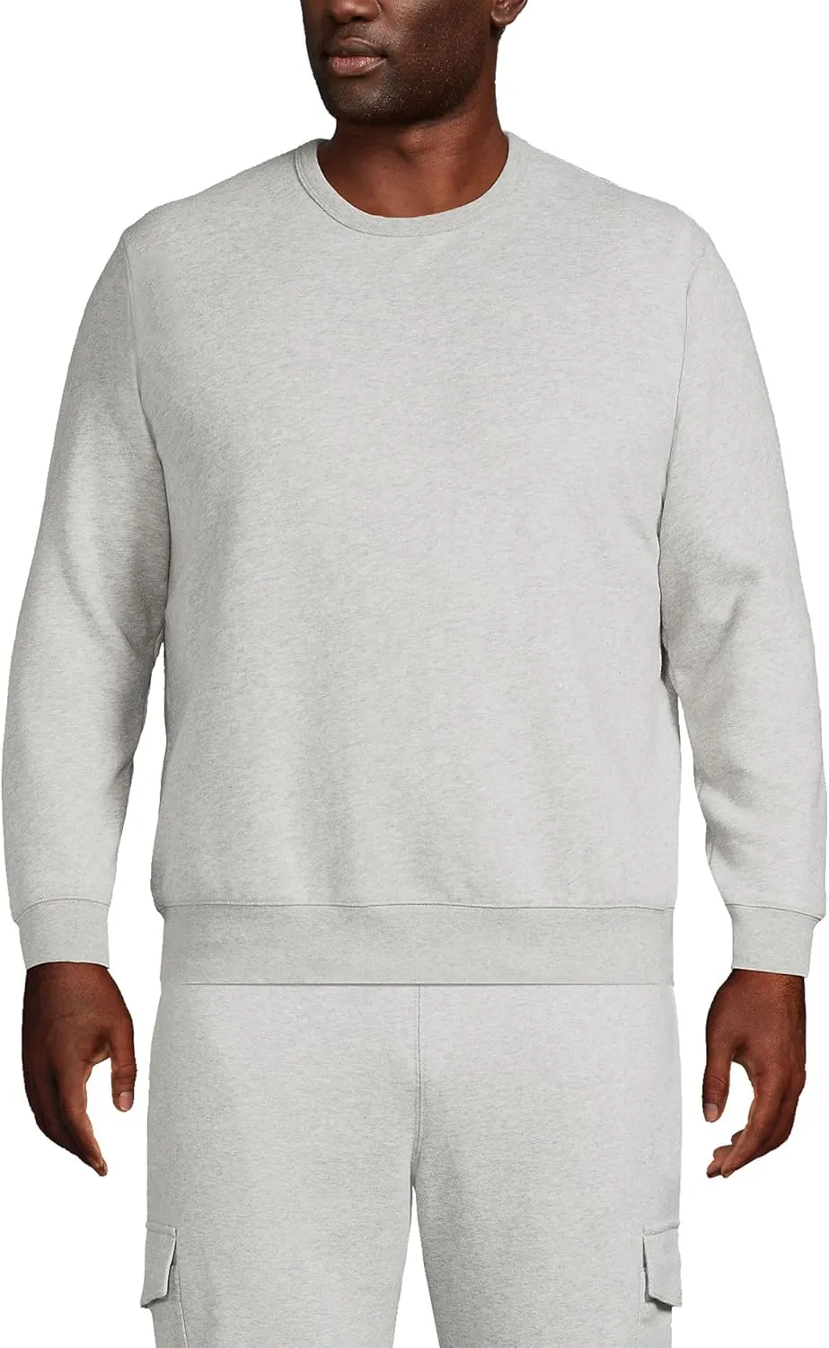 Lands' End Men's Serious Sweats French Terry Crewneck Sweatshirt